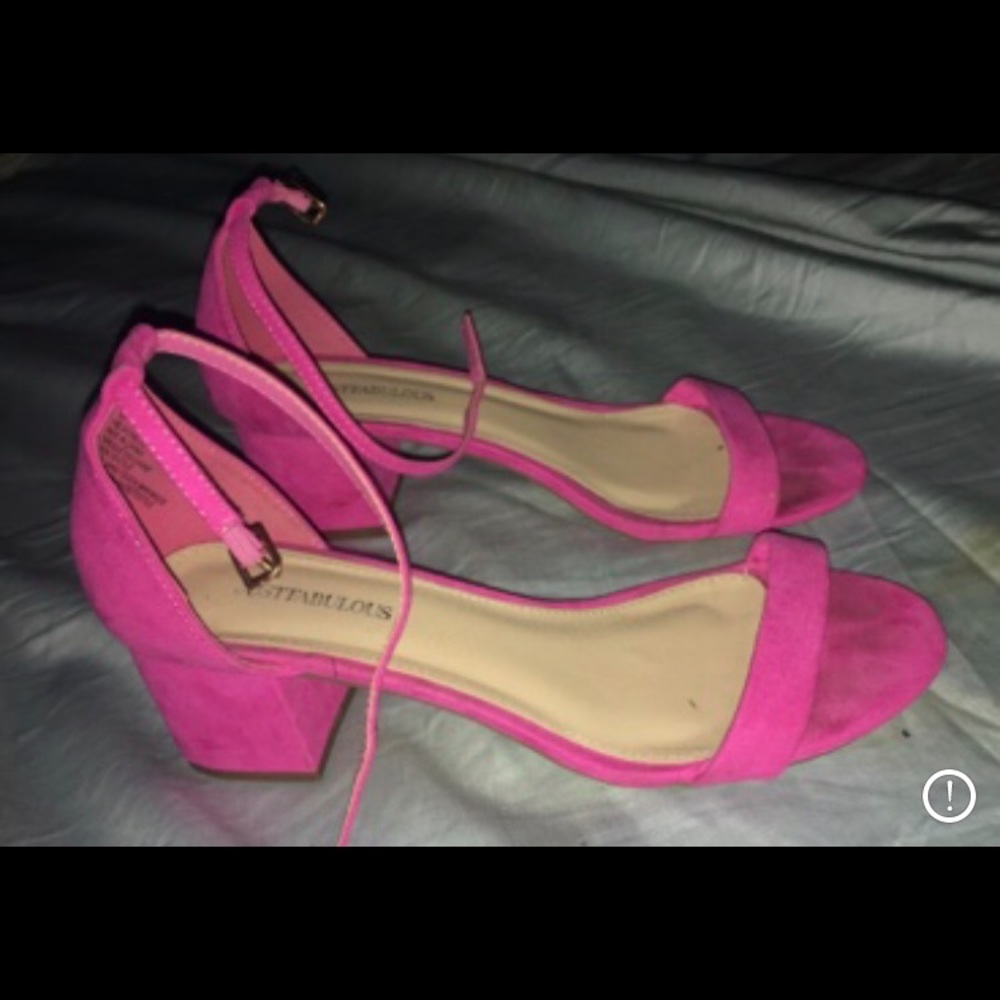 Pink shoes size 8.5